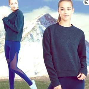 ALO Yoga Carve BROWN Sweatshirt